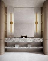 LED Vanity Light by Kuzco Lighting - Vera Collection, Brushed Gold Finish - VL20353-BG