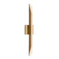 LED Vanity Light by Kuzco Lighting - Tachi Collection, Vintage Brass Finish - VL64225-VB