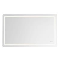 LED Vanity Mirror by Kuzco Lighting - Seneca Collection, Sandblasted Merc Edge Finish - VM31160-5CCT