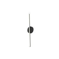 LED Wall Sconce by Kuzco Lighting - Chute Collection, Black Finish - WS14923-BK-UNV