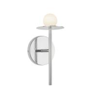 LED Wall Sconce by Kuzco Lighting - Elixir Collection, Chrome Finish - WS15504-CH-UNV