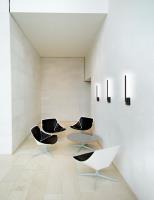 LED Wall Sconce by Kuzco Lighting - Pandora Collection, Black Finish - WS25118-BK-UNV