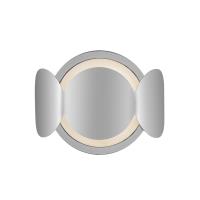 One Light Wall Sconce by Kuzco Lighting - Ciel Collection, Chrome/Opal Glass Finish - WS59810-CH/OP
