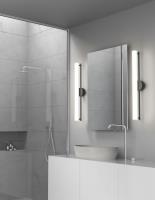 LED Wall Sconce by Kuzco Lighting - Gramercy Collection, Black Finish - WS70130-BK-UNV