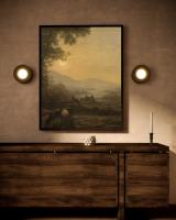 LED Wall Sconce by Kuzco Lighting - Arco Collection, Black Finish - WS21305-BK