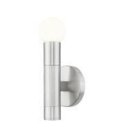 One Light Wall Sconce by Z-Lite - Stari Collection, Brushed Nickel Finish - 1956-1S-BN