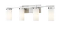 Four Light Vanity by Z-Lite - Danica Collection, Brushed Nickel Finish - 3044-4V-BN