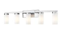 Five Light Vanity by Z-Lite - Danica Collection, Chrome Finish - 3044-5V-CH