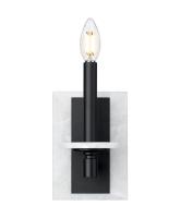 One Light Wall Sconce by Z-Lite - Kaden Collection, Matte Black Finish - 3045-1S-MB
