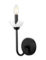One Light Wall Sconce by Z-Lite - Allistair Collection, Matte Black Finish - 352-1S-MB