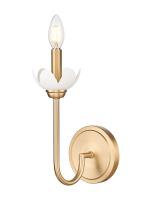 One Light Wall Sconce by Z-Lite - Allistair Collection, Modern Gold Finish - 352-1S-MGLD