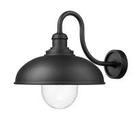 One Light Outdoor Wall Mount by Z-Lite - RLM Collection, Sand Black Finish - 5026B-BK