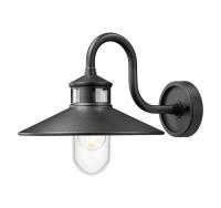 One Light Outdoor Wall Mount by Z-Lite - RLM Collection, Sand Black Finish - 5027M-BK