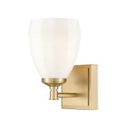 One Light Vanity by Z-Lite - Oren Collection, Modern Gold Finish - 7004-1V-MGLD