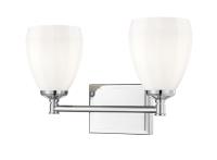 Two Light Vanity by Z-Lite - Oren Collection, Chrome Finish - 7004-2V-CH