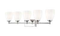 Five Light Vanity by Z-Lite - Oren Collection, Chrome Finish - 7004-5V-CH