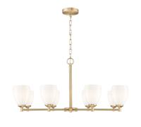 Eight Light Chandelier by Z-Lite - Oren Collection, Modern Gold Finish - 7004-8MGLD