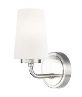 One Light Wall Sconce by Z-Lite - Montford Collection, Brushed Nickel Finish - 7005-1S-BN