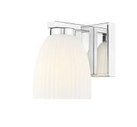 One Light Wall Sconce by Z-Lite - Naya Collection, Chrome Finish - 7518-1S-CH