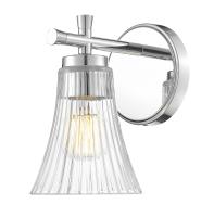 One Light Wall Sconce by Z-Lite - Belle Collection, Chrome Finish - 7519-1S-CH