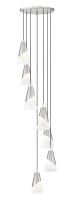 Seven Light Chandelier by Z-Lite - Aimie Collection, Brushed Nickel Finish - 828P6-7R-BN