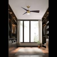 36"Ceiling Fan by Minka Aire - Elavan Collection, Legacy Brass Finish - F743L-LBR/DO