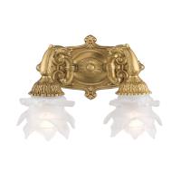 Two Light Wall Sconce by Crystorama - Mayfield Collection, Aged Brass Finish - 5222-AG