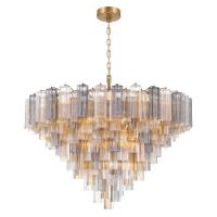 28 Light Chandelier by Crystorama - Addis Collection, Aged Brass Finish - ADD-327-AG-AU