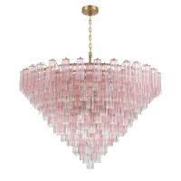 40 Light Chandelier by Crystorama - Addis Collection, Aged Brass Finish - ADD-329-AG-SP