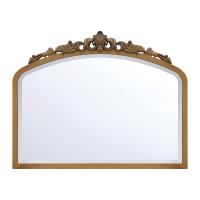 Mirror by Crystorama - Arden Collection, Burnished Brass Finish - ARN-M701-BB