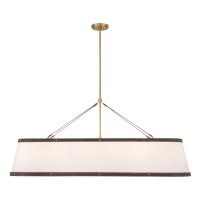 Six Light Chandelier by Crystorama - Callahan Collection, Luxe Gold Finish - CAL-2407-LG
