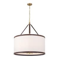 Eight Light Pendant by Crystorama - Callahan Collection, Luxe Gold Finish - CAL-2408-LG