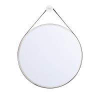 Mirror by Crystorama - Callahan Collection, Polished Nickel Finish - CAL-M218-PN