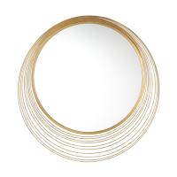 Mirror by Crystorama - Cecile Collection, Antique Gold Finish - CEC-M770-GA