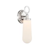 LED Wall Sconce by Crystorama - Calvin Collection, Polished Nickel Finish - CVN-731-PN