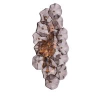 Four Light Wall Sconce by Crystorama - Esme Collection, Aged Brass Finish - ESM-4001-AG-SM