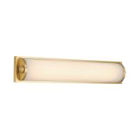LED Wall Sconce by Crystorama - Jarvis Collection, Aged Brass Finish - JAR-2311-AG