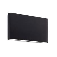 LED Wall Sconce by Kuzco Lighting - Slate Collection, Black Finish - AT6510-BK-UNV