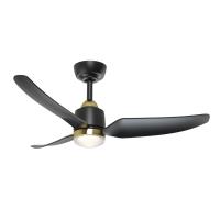 42" Ceiling Fan by Kuzco Lighting - Hugo Collection, Brushed Gold/Matte Black Finish - CF72942-BG/MB-5CCT