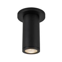 LED Outdoor Ceiling Mount by Kuzco Lighting - Nordic Collection, Black Finish - EC262106-BK