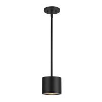 LED Outdoor Pendant by Kuzco Lighting - Nordic Collection, Black Finish - EP265104-BK