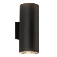 LED Outdoor Wall Sconce by Kuzco Lighting - Nordic Collection, Black Finish - EW265212-BK