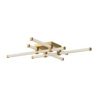 LED Flush Mount by Kuzco Lighting - Blade Collection, Brushed Gold Finish - FM23534-BG-UNV
