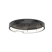 LED Flush Mount by Kuzco Lighting - Anello Minor Collection, Black Finish - FM52719-BK-UNV-010