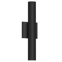 LED Wall Sconce by Kuzco Lighting - Lorna Collection, Black Finish - LD2-UD16W24-3036-BK-UNV-010