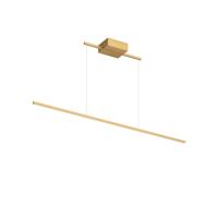 LED Linear Pendant by Kuzco Lighting - Vega Minor Collection, Brushed Gold Finish - LP18248-BG-UNV