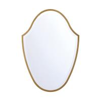 Mirror by Crystorama - Lindee Collection, Antique Gold Finish - LIN-M428-GA