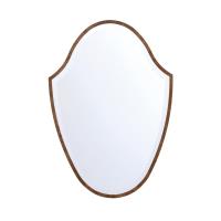 Mirror by Crystorama - Lindee Collection, Wood Veneer Finish - LIN-M428-WD