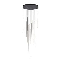 LED Pendant by Kuzco Lighting - Chute Collection, Black Finish - MP14924-BK-UNV-010