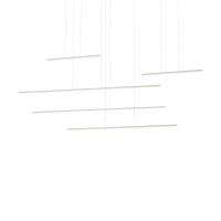LED Pendant by Kuzco Lighting - Chute Motion Collection, White Finish - MP14960-WH-UNV-010